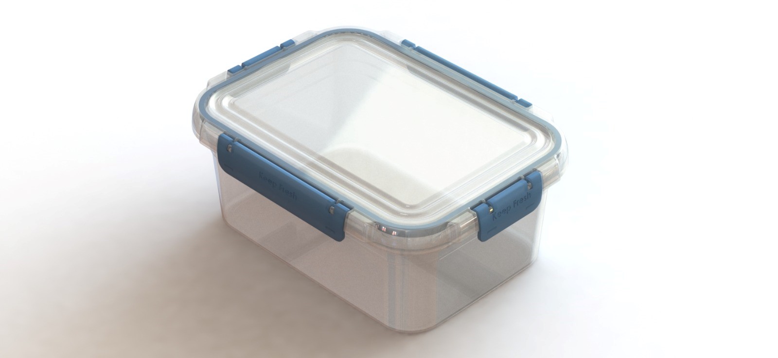 Silicone Rectangular Storage Box ( 1700 ml)