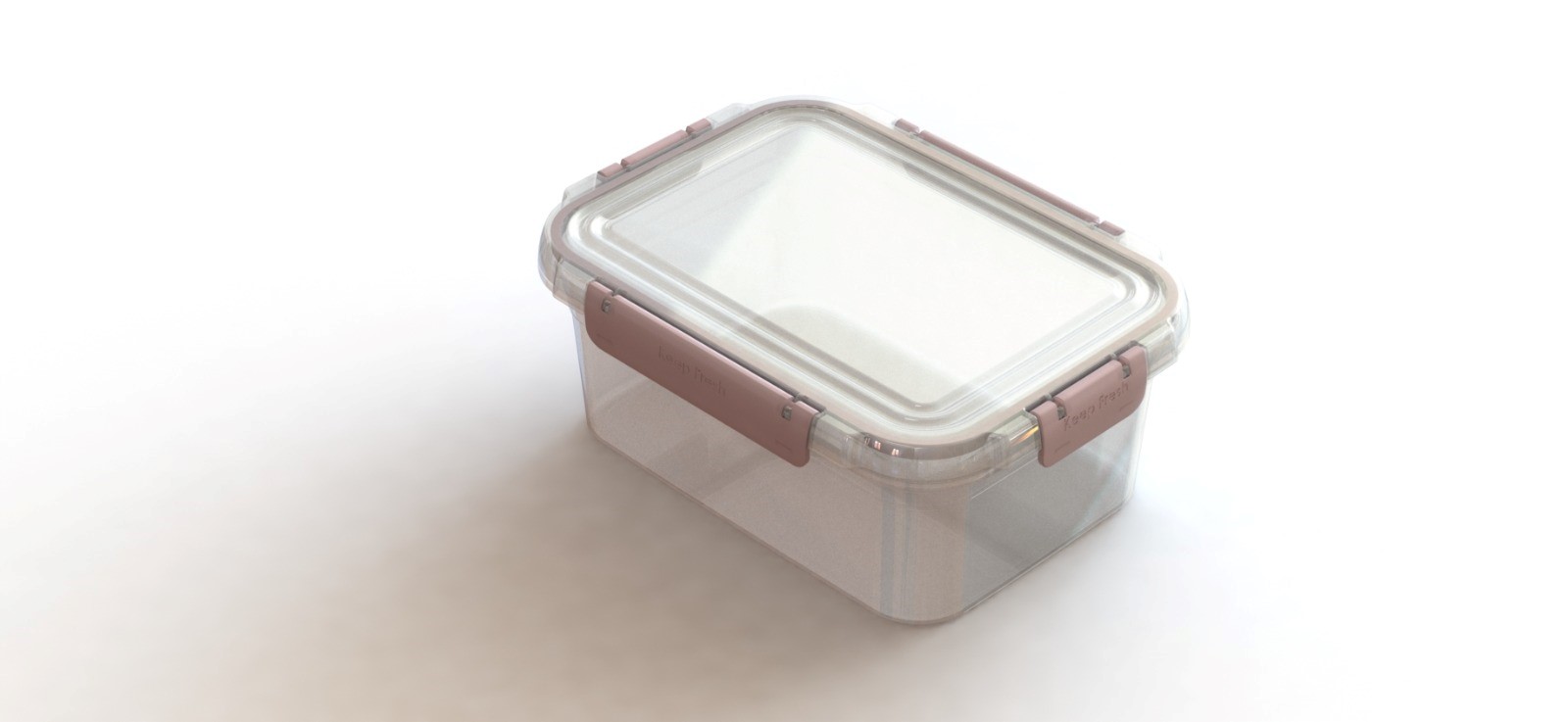 Silicone Rectangular Storage Box ( 375 ml)